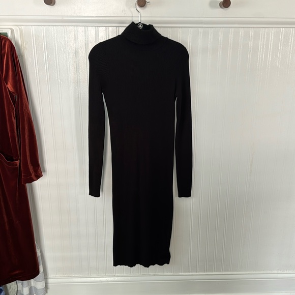 Rocorose Ribbed Maternity Midi Dress L - Picture 2 of 4